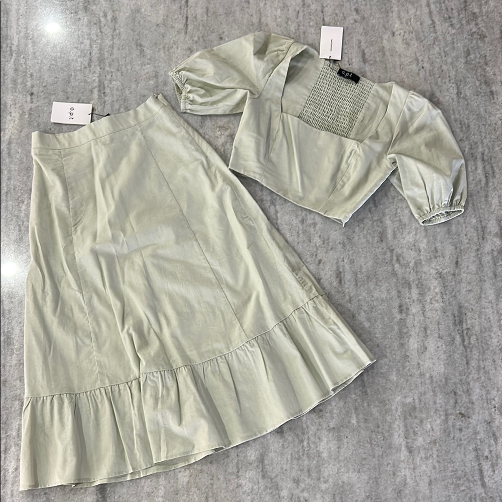 O.P.T 2pc Skirt Set Size S